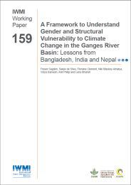 A framework to understand gender and structural vulnerability to climate change in the Ganges River Basin: lessons from Bangladesh, India and Nepal
